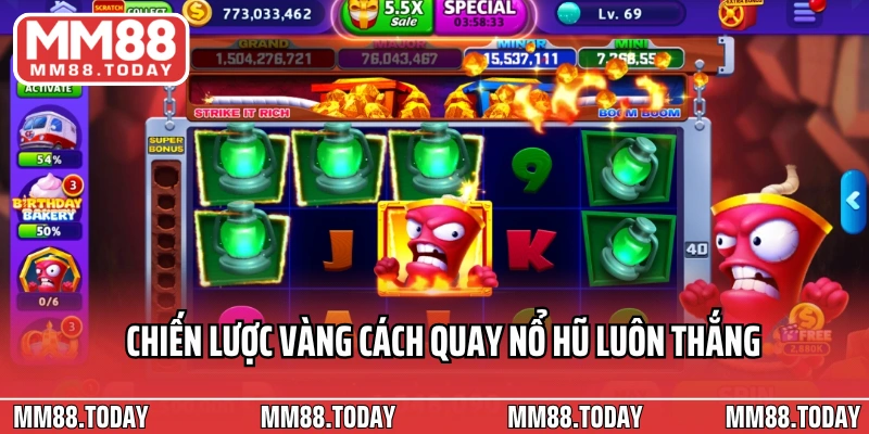 Chiến lược vàng cách quay nổ hũ luôn thắng